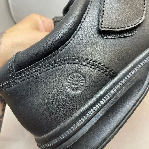 EARTH Spirit Layton Men's 12W US Black Leather Walking Slip-on Dress Shoes NWOB - Picture 4 of 8